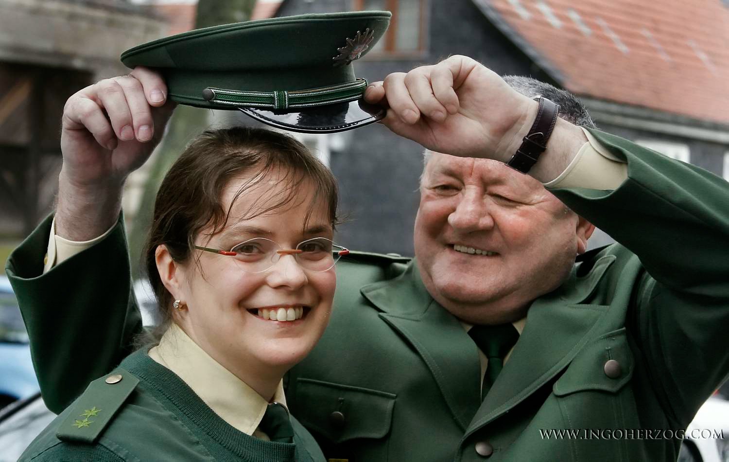 symbolische Amtsübergabe