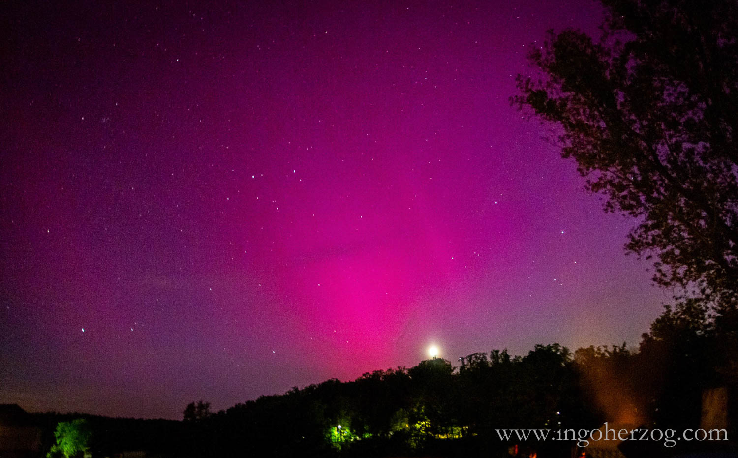 Polarlichter über Deutschland