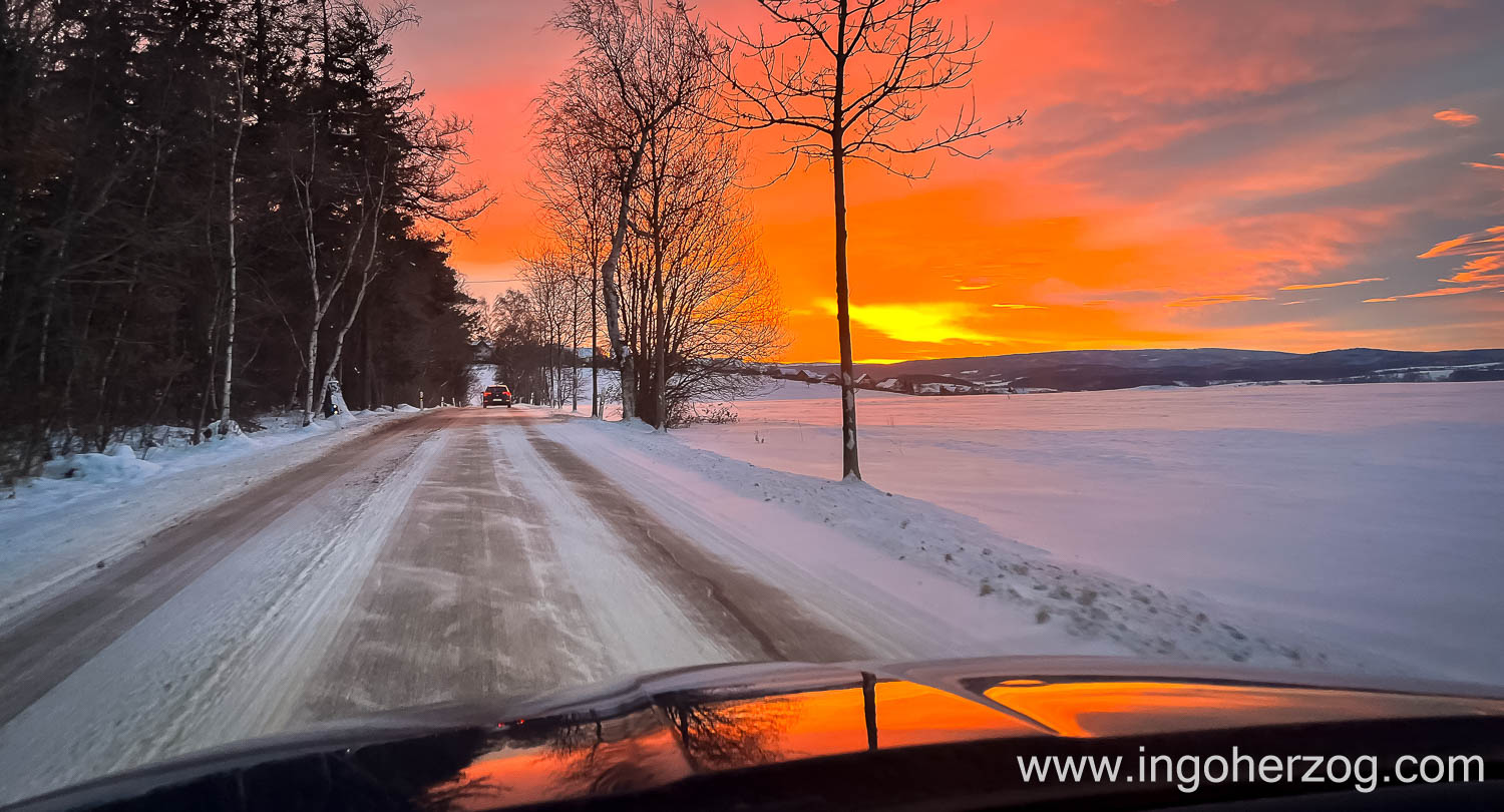 Ein Sonnenaufgang der besonderen Art
